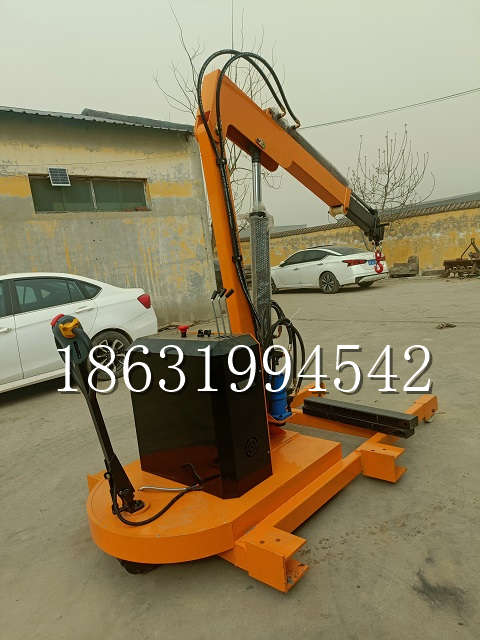 长治市自卸车厢随车吊 自制轮式四不像起重机 四驱平板吊 5吨 贵盛